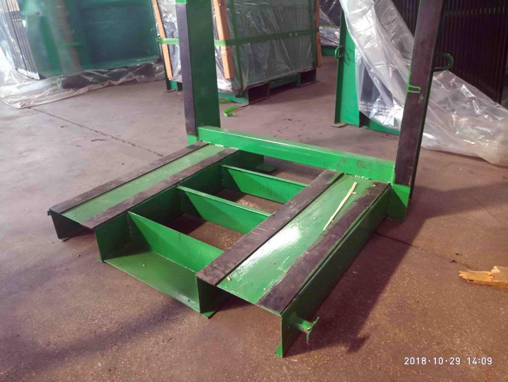 Steel glass rack