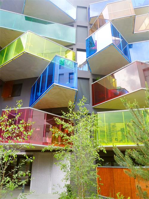 MORN Glass Balcony Vanceva laminated