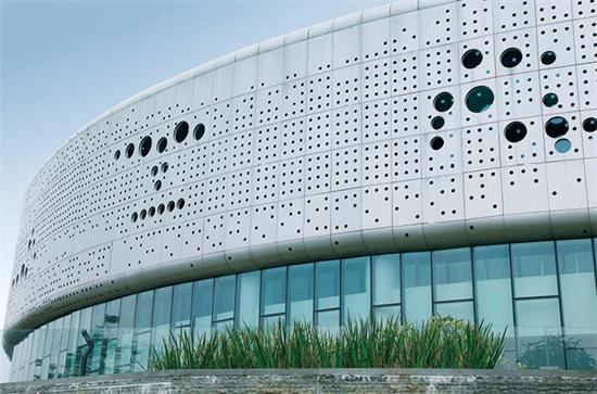 Aluminium veneer cladding curtain wall-morn