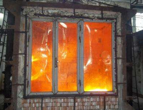HIGH BOROSILICATE FIREPROOF GLASS.