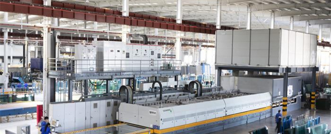 GLASTON GLASS TEMPERING FURNACE