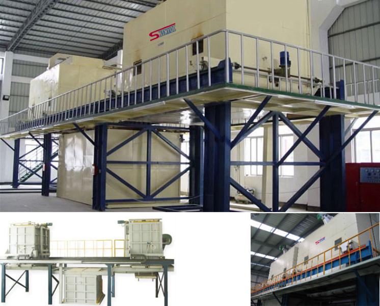 Chemically tempering furnace