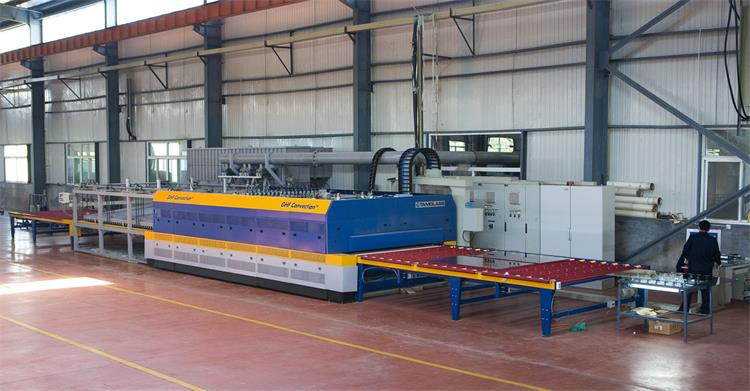 glass thermally tempering process