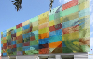 digitally printed glass projects in Israel