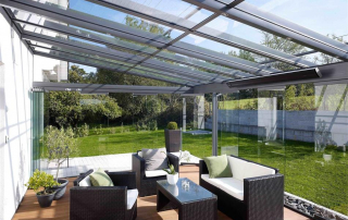 glass conservatory -high transmittance glass producer-China Morn