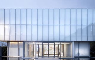 low iron glass application in facade glass-China Morn-oversized glass